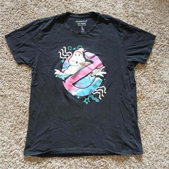 Other - Unisex black‎ Ghostbusters t-shirt, size large